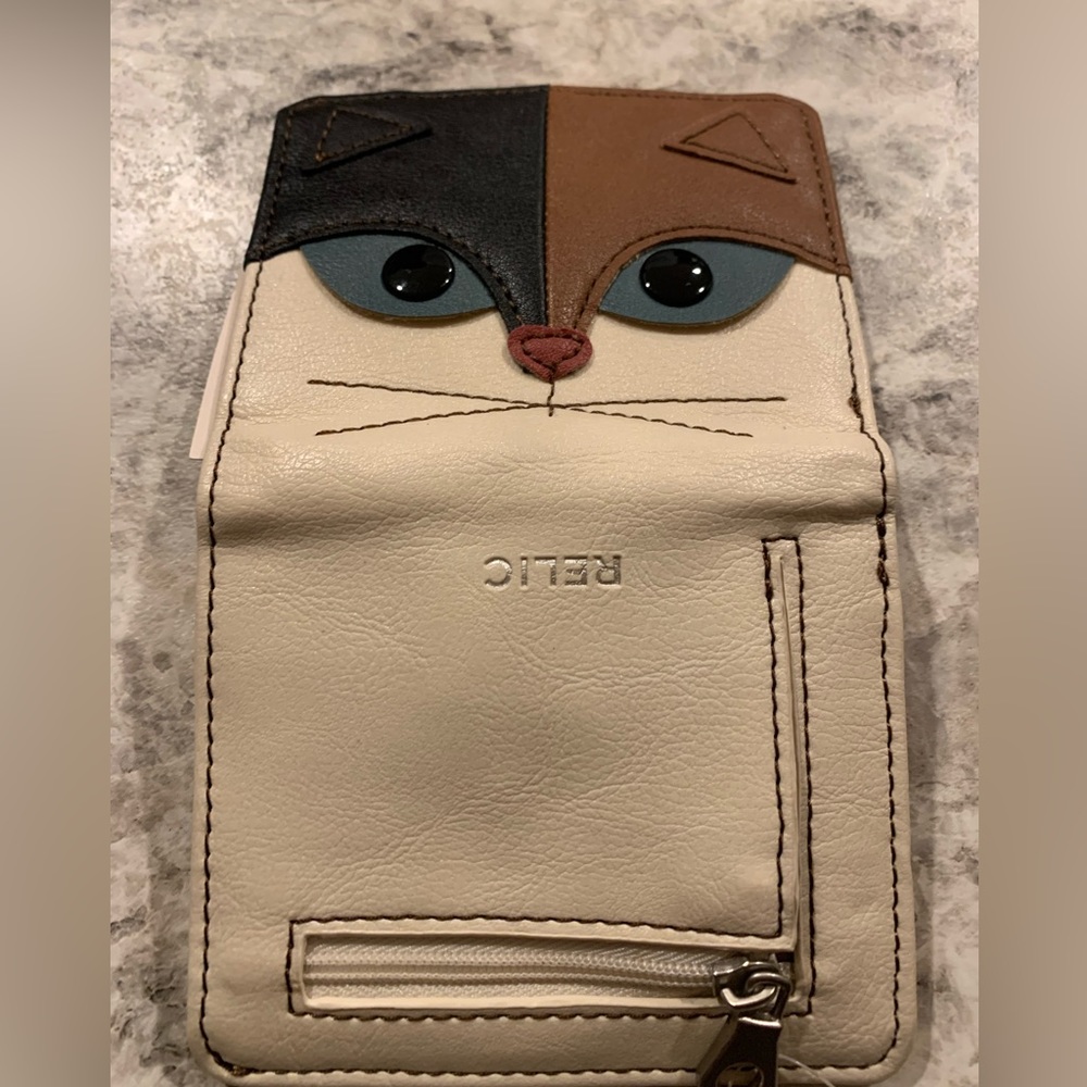 Bifold Cats RFID Security Wallet
